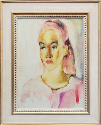 Артёмов Георгий Калистратович. Девушка в розовом